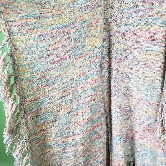 Wrangler Retro Boho Pastel Open Face Fringe jacket size Small - Picture 3 of 9